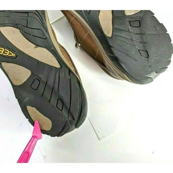 Keen Women’s Size 10 US Presidio Hiking Shoe Bootie Walking Brown Tan Lace Up - Picture 10 of 12